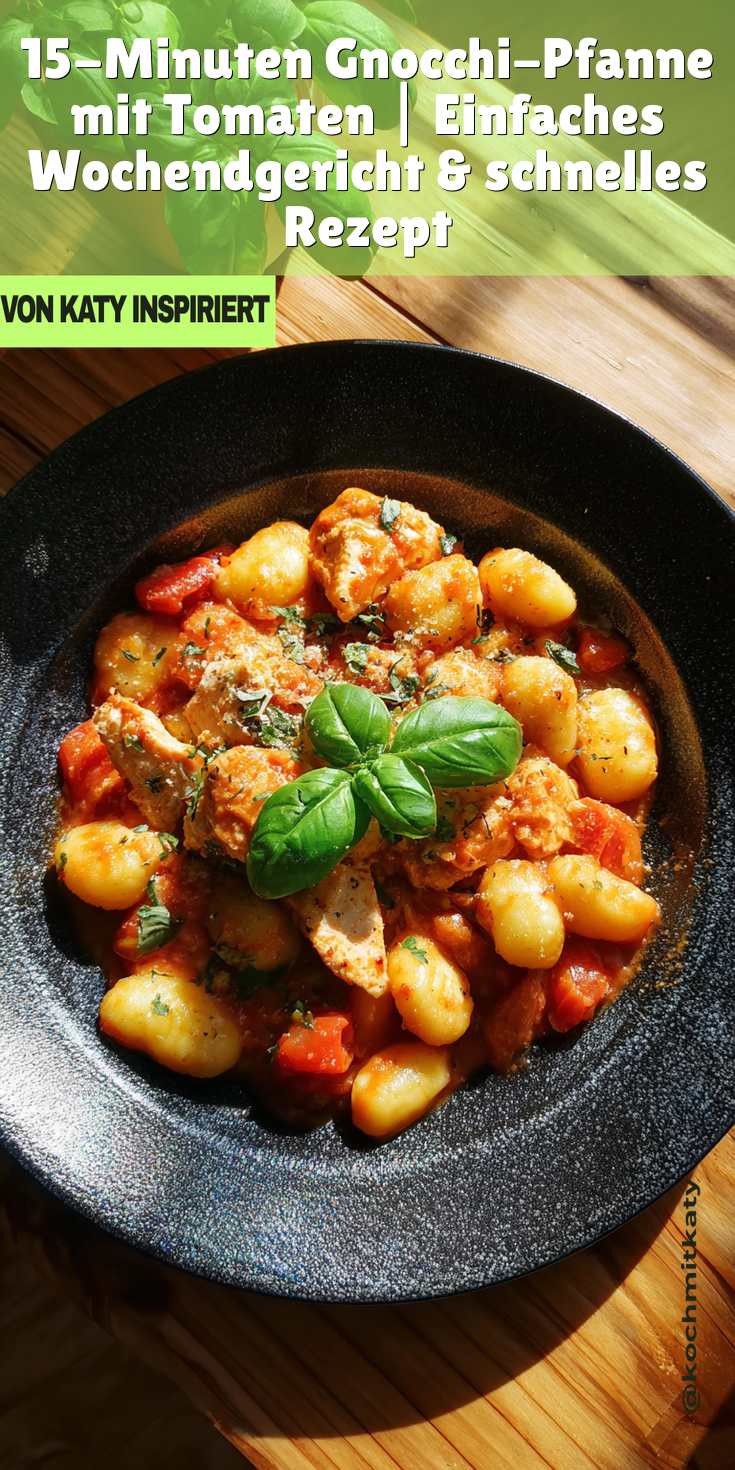 15-Minuten Gnocchi-Pfanne mit Tomaten | Einfaches Wochendgericht