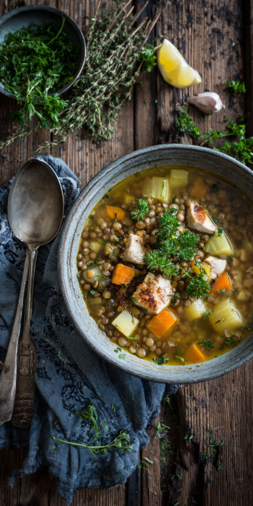 Klassische Linsensuppe mit Speck & Essig - Einfach unwiderstehlich!
