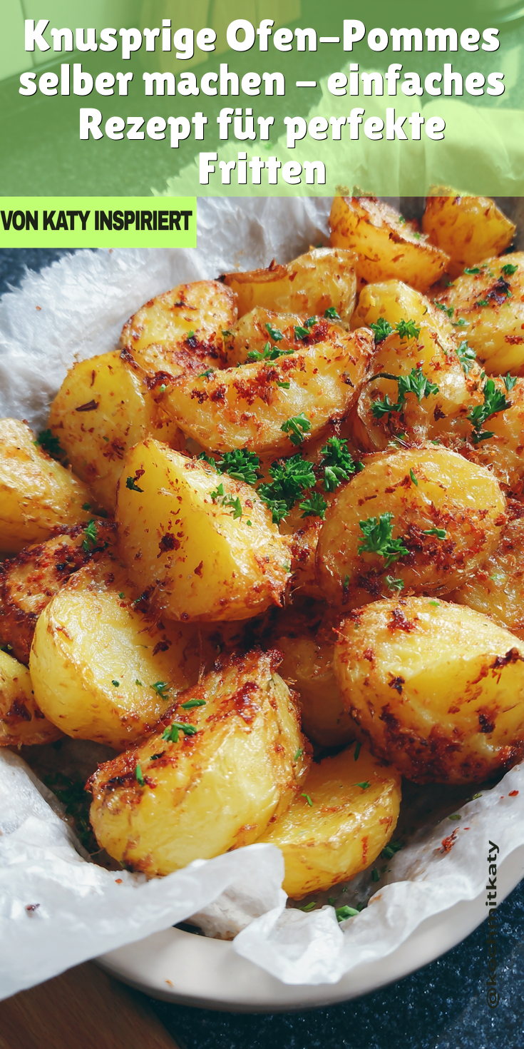 Knusprige Ofen-Pommes selber machen - So einfach geht's!