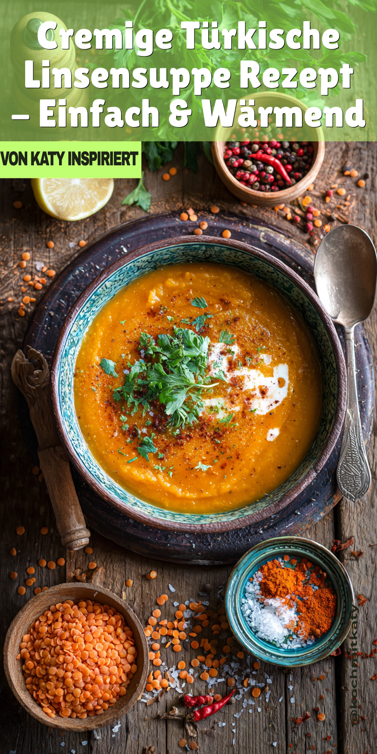 Mercimek Çorbası: Türkische Linsensuppe - Cremig & Wärmend!