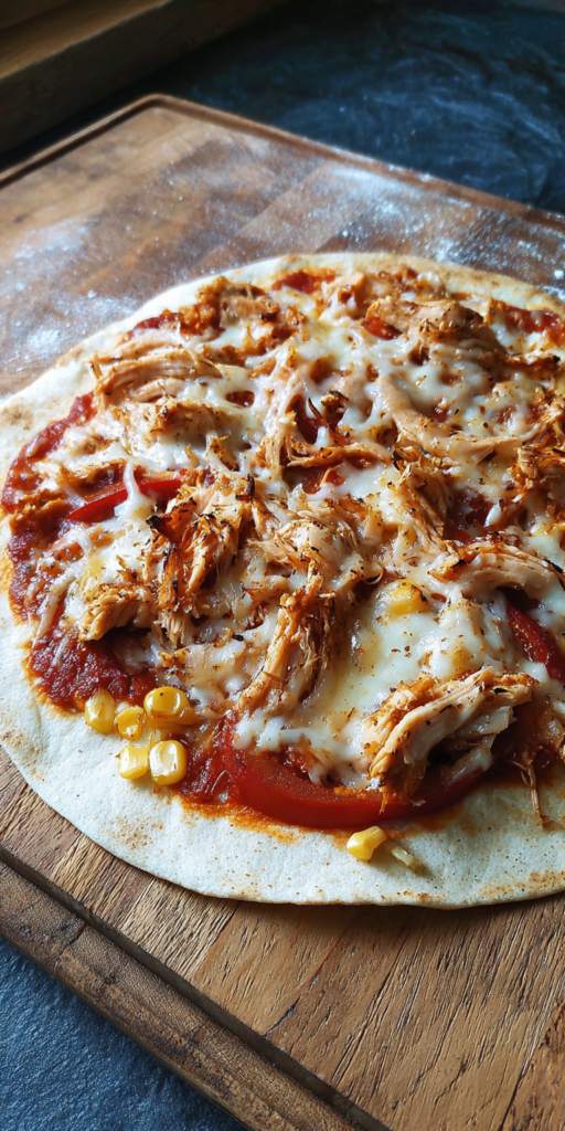 Wrap-Pizza aus der Pfanne: Schnell, knusprig & unwiderstehlich!