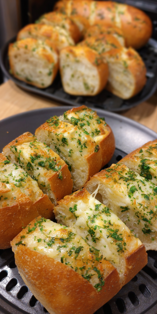Airfryer Knoblauchbrot mit Käse | Beilage in 5 Minuten 2026