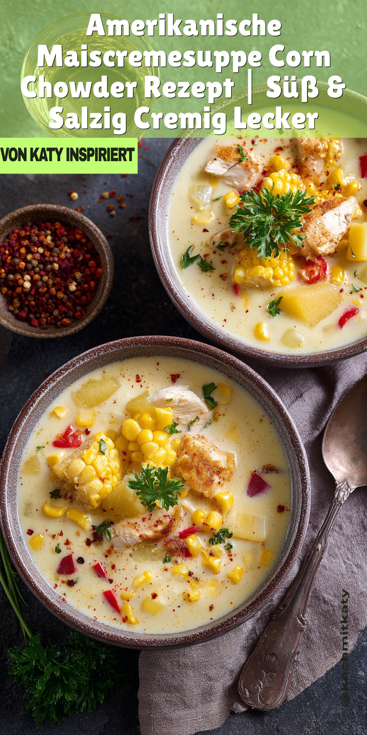 Amerikanische Maiscremesuppe (Corn Chowder) | Süß & Salzig 2026