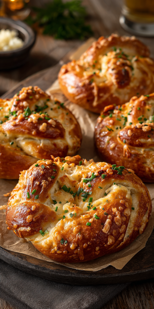 Überbackene Brezeln mit Schinken & Käse | Schnelle Snacks 2026