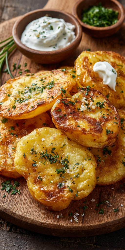 Überbackene Kartoffelblätter mit Butter & Kräutern | Foodporn 2026