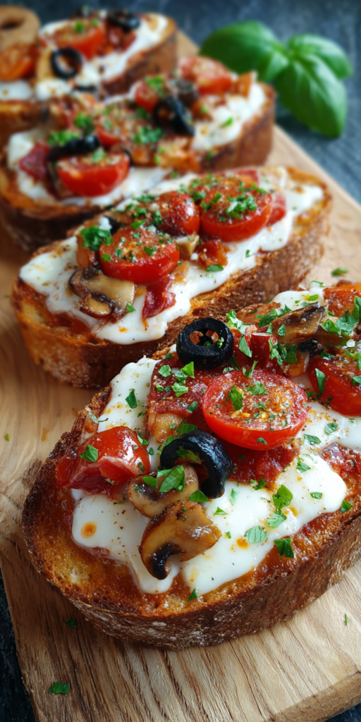 Überbackener Pizzatoast in 10 Minuten | Schnelles Abendessen 2026