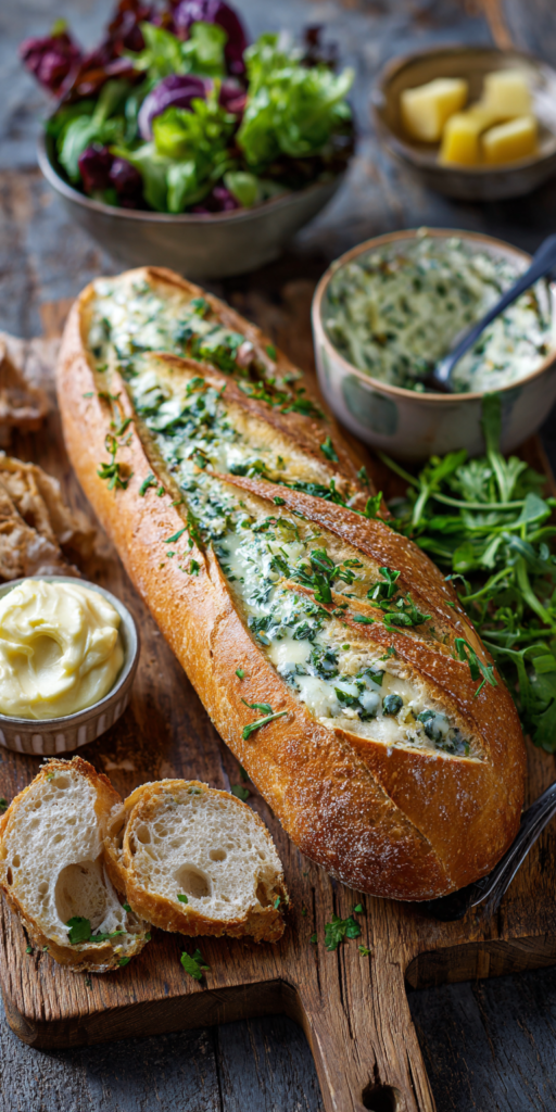 Überbackenes Fächerbaguette mit Kräuterbutter | Grill & Brunch 2026