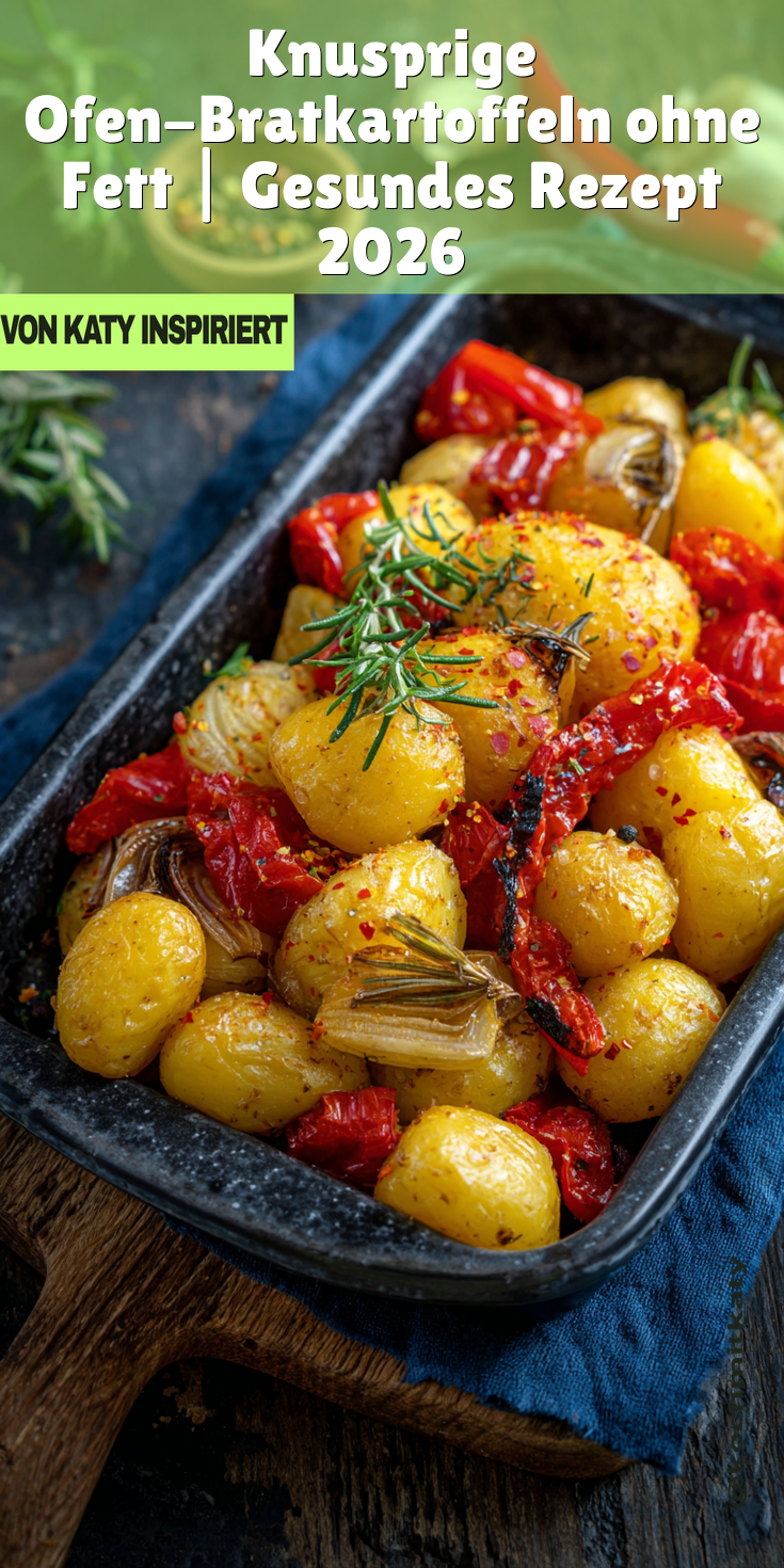 Bratkartoffeln aus dem Backofen: Knusprig ohne Fett | Gesund 2026