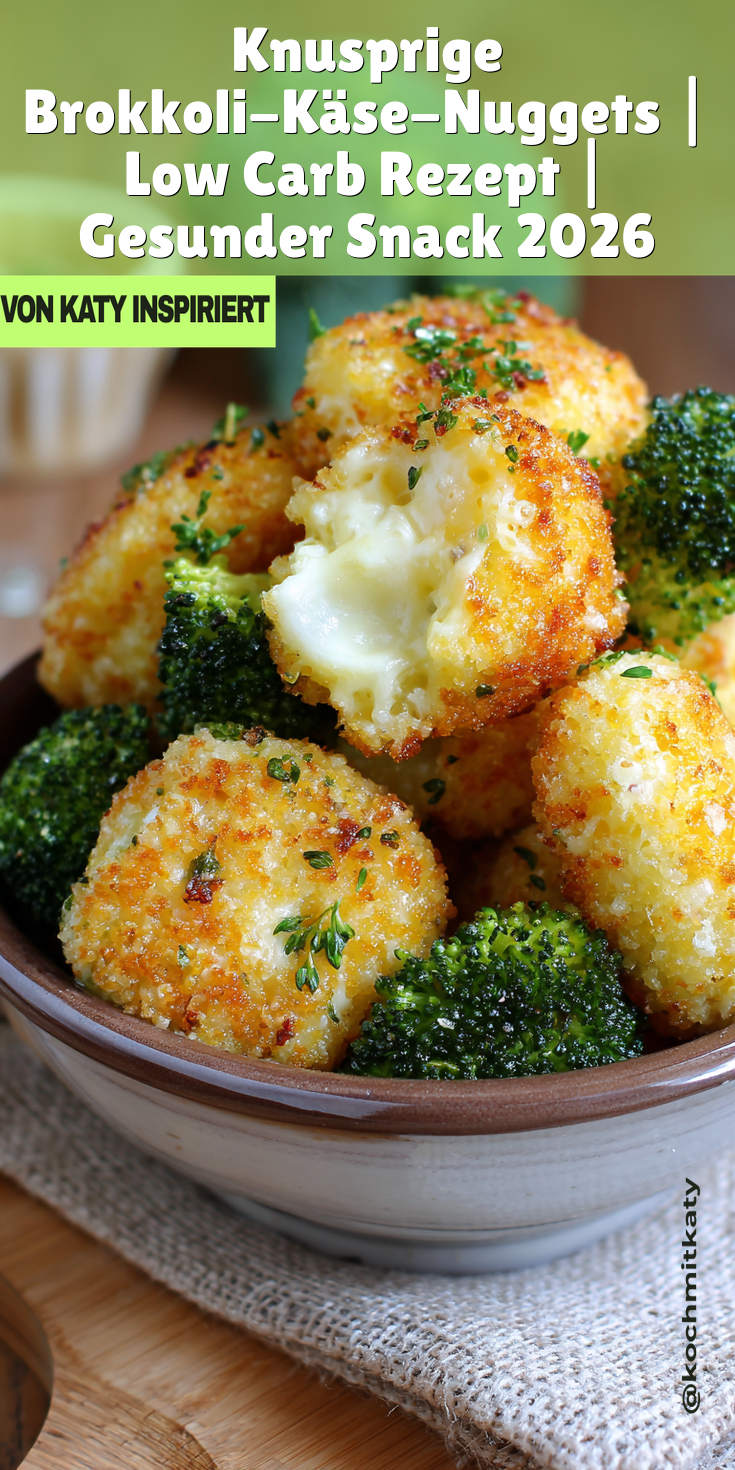 Brokkoli-Käse-Nuggets: Low Carb & Knusprig | Gesunde Snacks 2026