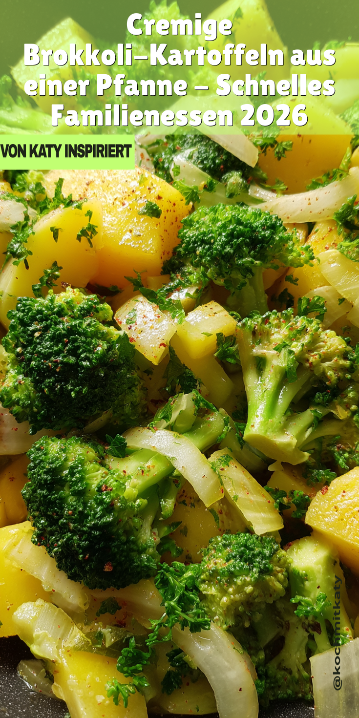 Cremige Brokkoli-Kartoffeln (One Pan) | Schnelle Familienküche 2026