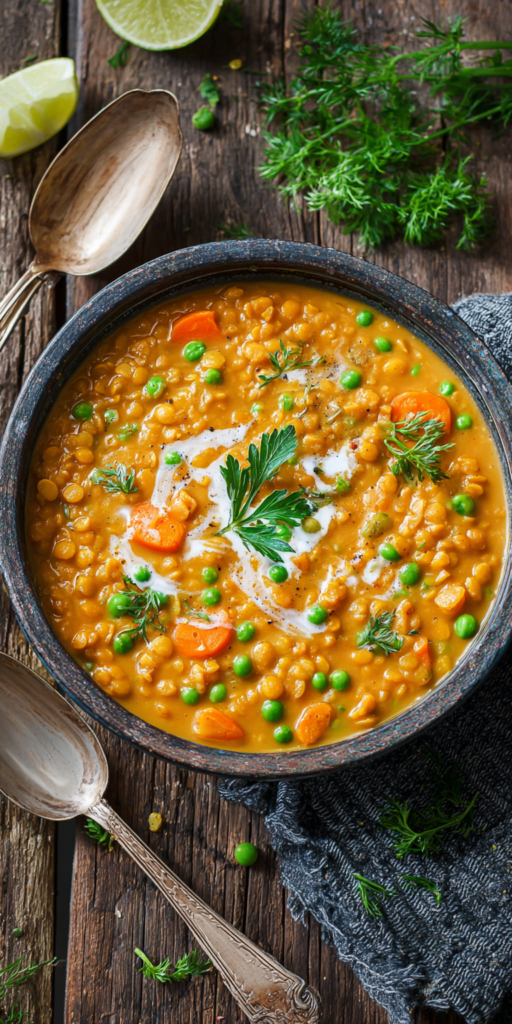 Cremiges Rote Linsen Curry mit Kokosmilch | Vegane Wohlfühlgerichte 2026