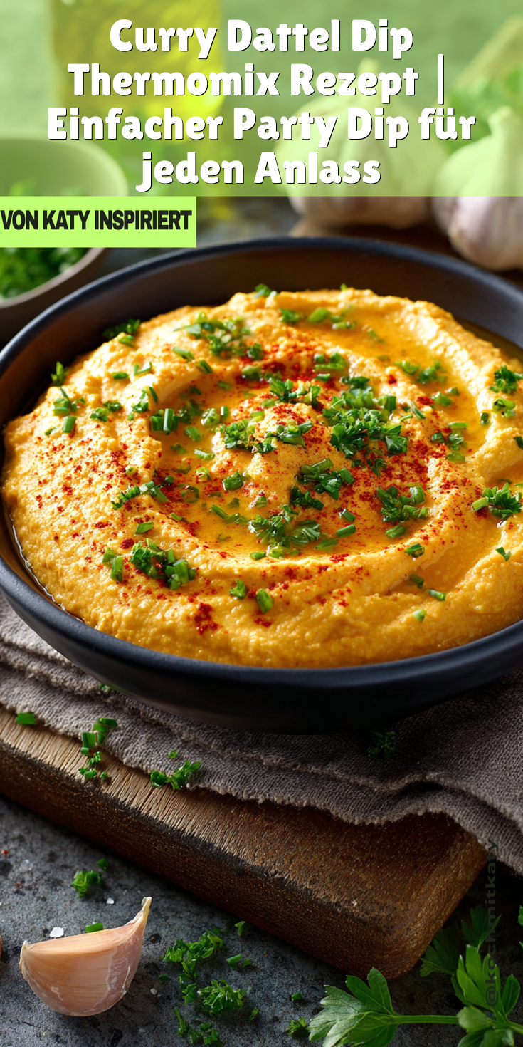 Curry-Dattel-Dip: Der Thermomix Klassiker | Party Dips 2026