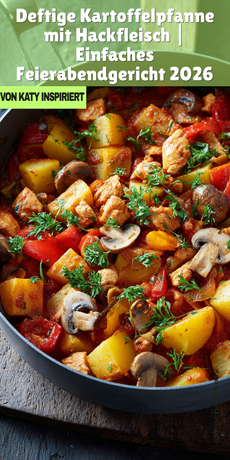 Deftige Kartoffelpfanne mit Hackfleisch | Feierabendgericht 2026
