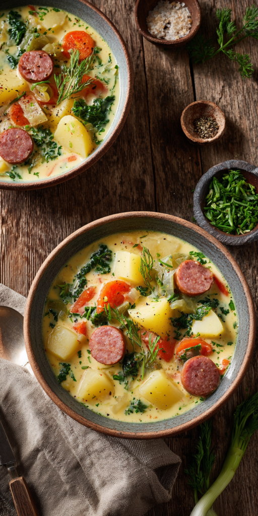 Deftige Kartoffelsuppe mit Wiener Würstchen | Familienessen 2026