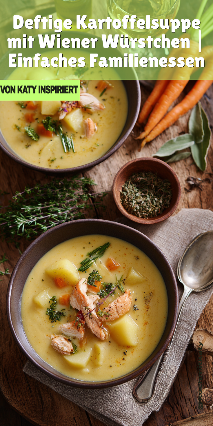 Deftige Kartoffelsuppe mit Wiener Würstchen | Familienessen 2026