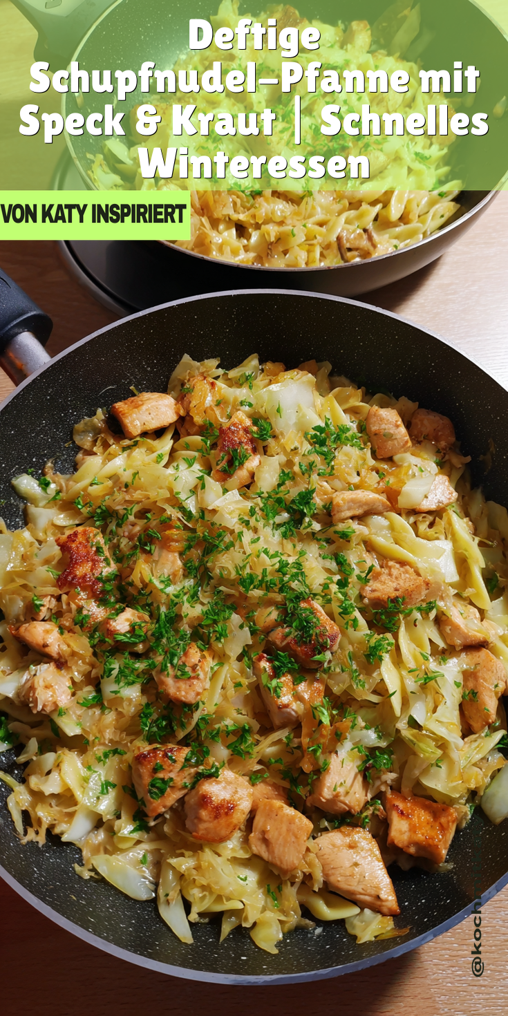 Deftige Schupfnudel-Pfanne mit Speck & Kraut | Schnelle Wintergerichte 2026