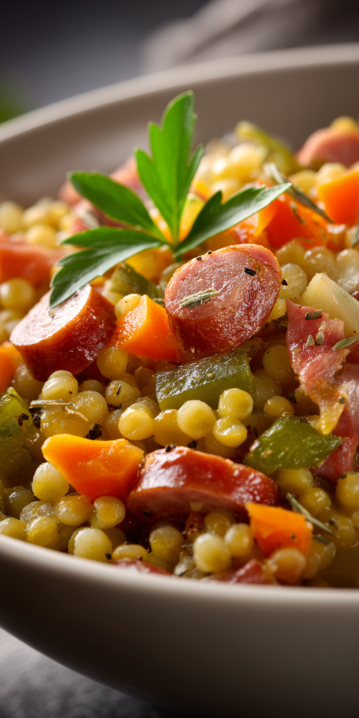 Deftiger Erbseneintopf mit Würstchen | Hausmannskost 2026