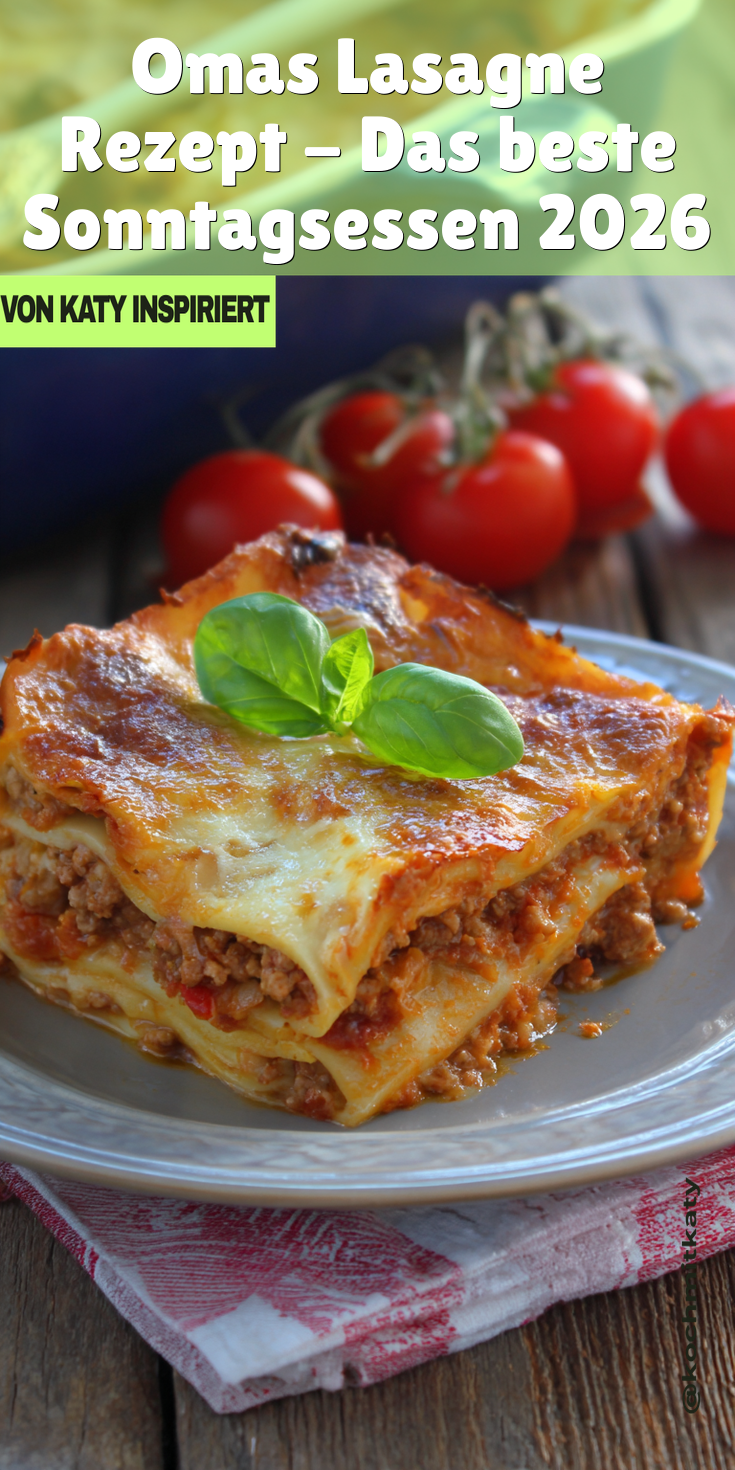 Die weltbeste Lasagne (Omas Geheimrezept) | Klassische Sonntagsessen 2026
