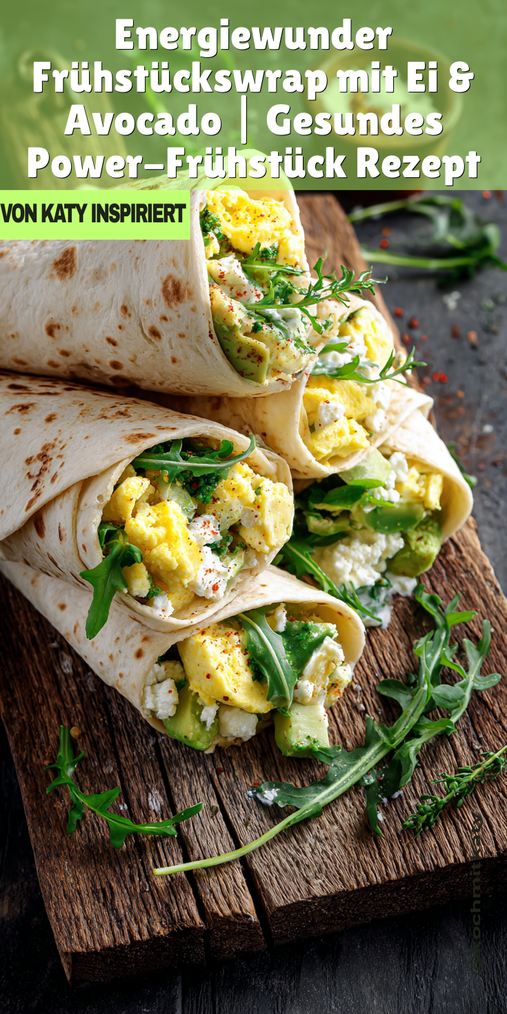 Energiereicher Frühstückswrap mit Ei & Avocado | Gesund 2026