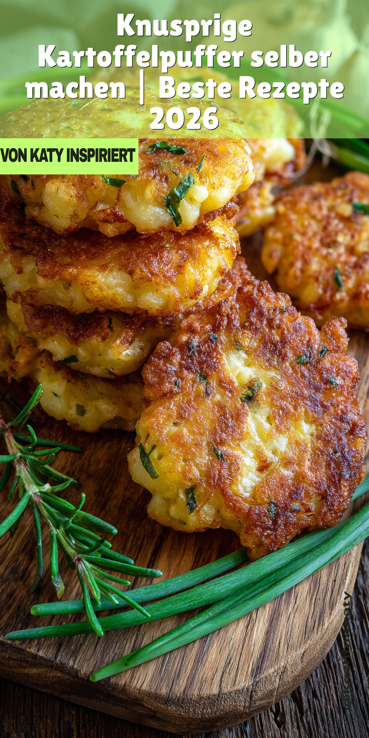 Extra knusprige Kartoffelpuffer selber machen | Beste Kartoffel Rezepte 2026