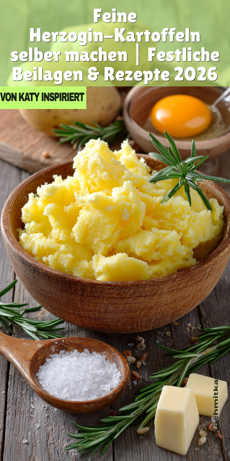 Feine Herzogin-Kartoffeln selber machen | Festliche Beilagen 2026