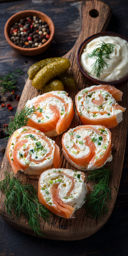 Frischkäse Roll-Ups mit Lachs & Schnittlauch | Low Carb Snack 2026