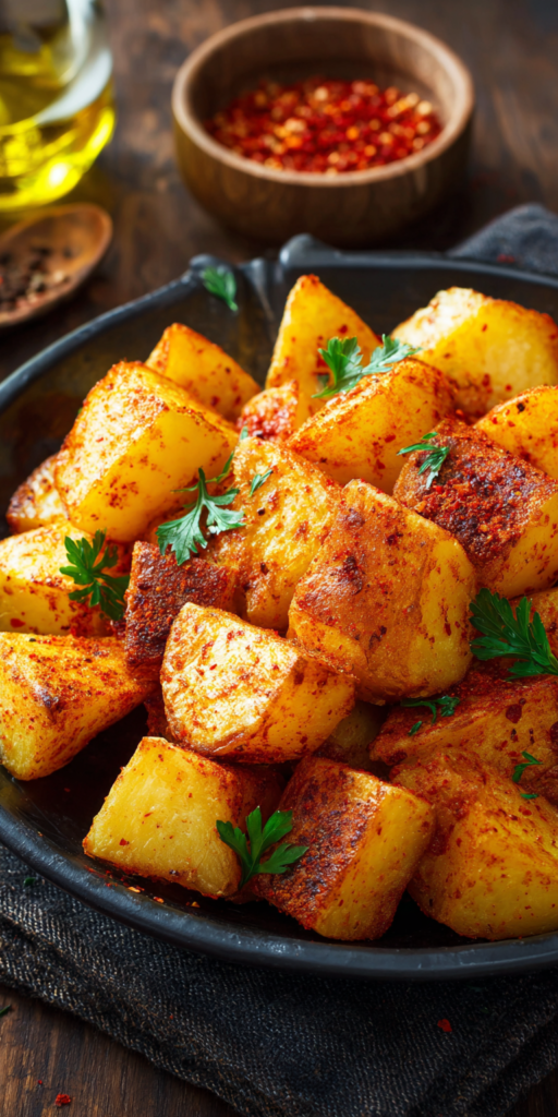 Gebackene Kartoffelwürfel mit Paprika-Gewürz | Airfryer 2026