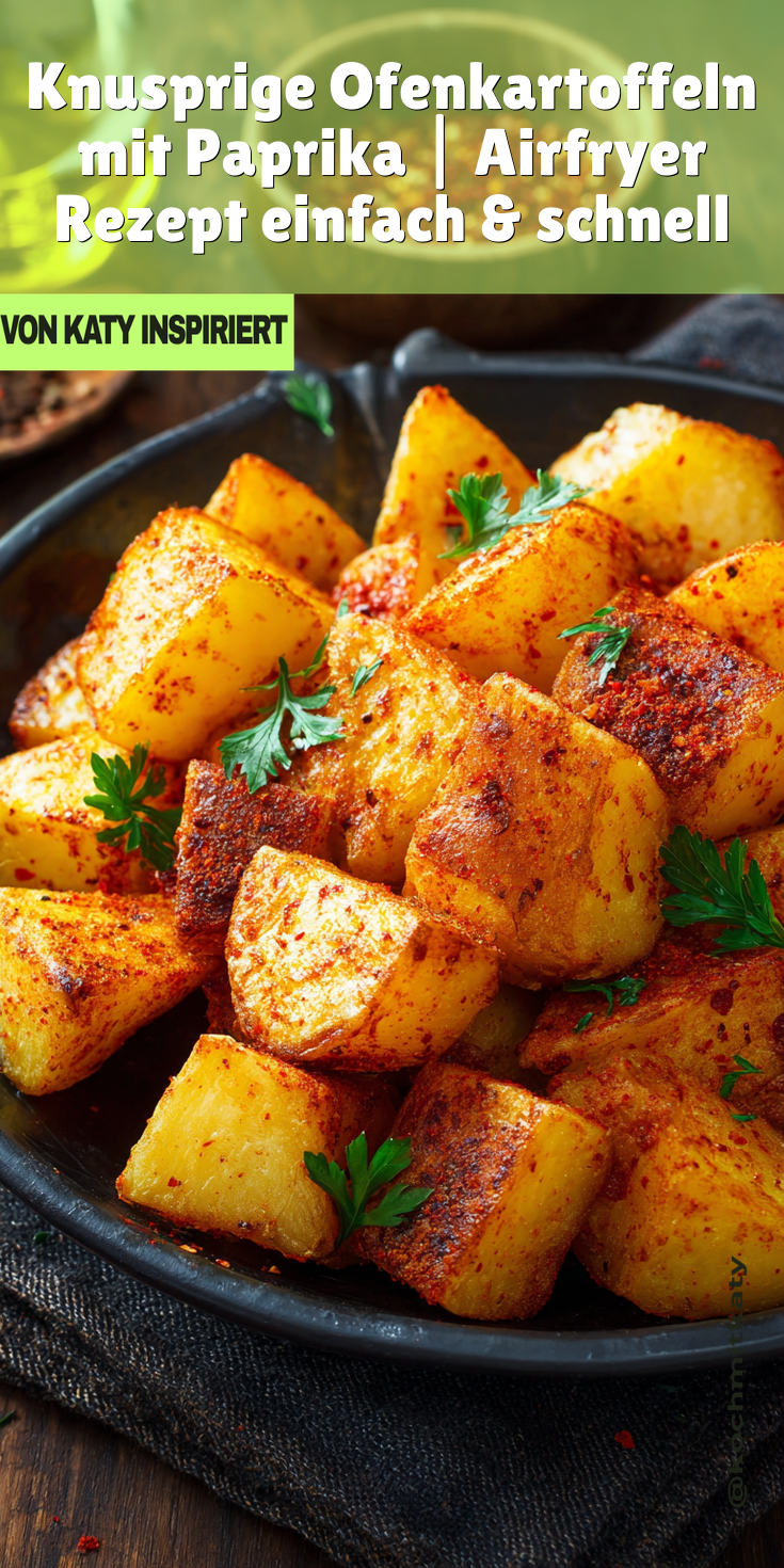 Gebackene Kartoffelwürfel mit Paprika-Gewürz | Airfryer 2026