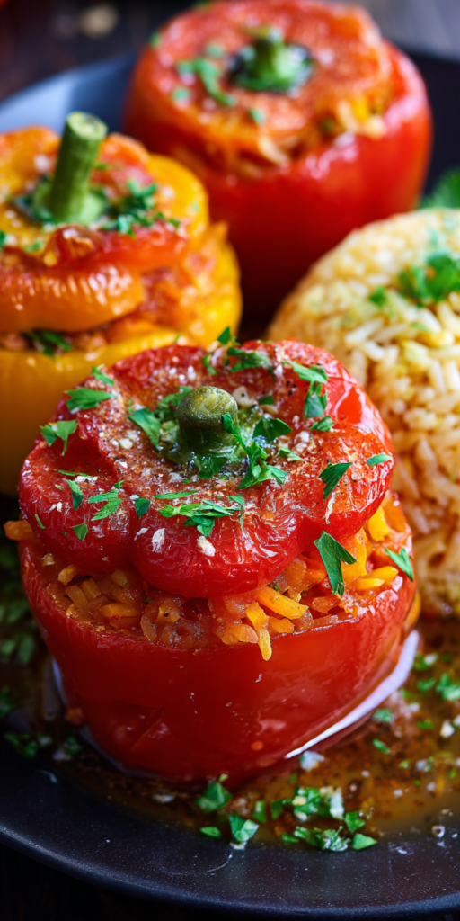 Gefüllte Paprika mit Reis & Gemüse | Herzhaft & Gesund 2026