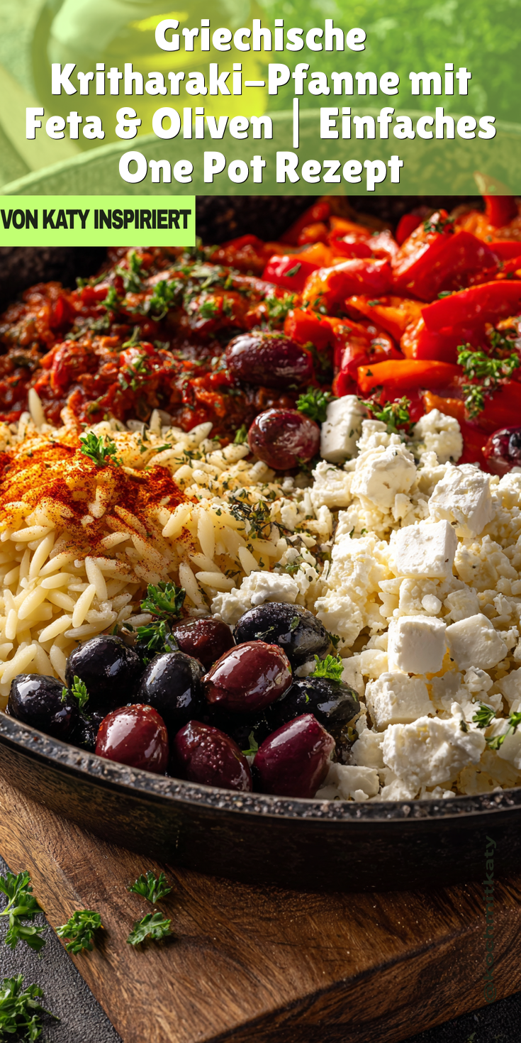 Griechische Kritharaki-Pfanne mit Feta & Oliven | One Pot Gerichte 2026