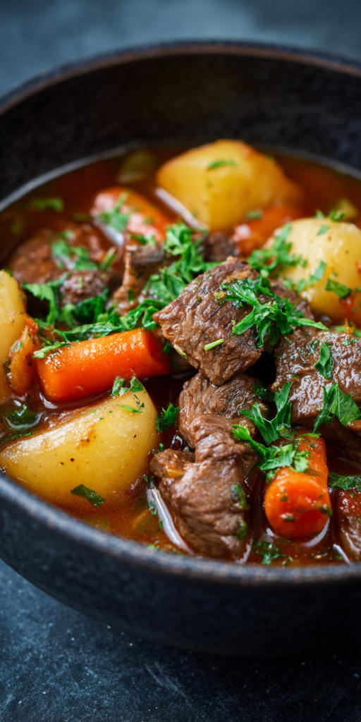 Grüner Bohneneintopf mit Rindfleisch | Deftig 2026