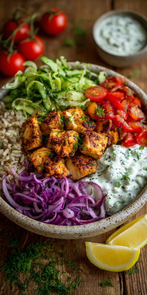 High Protein Kebab-Bowl mit Joghurtsauce | Abnehmen 2026