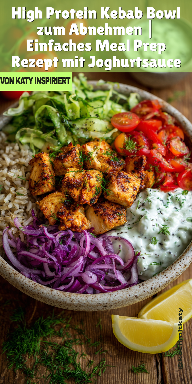 High Protein Kebab-Bowl mit Joghurtsauce | Abnehmen 2026