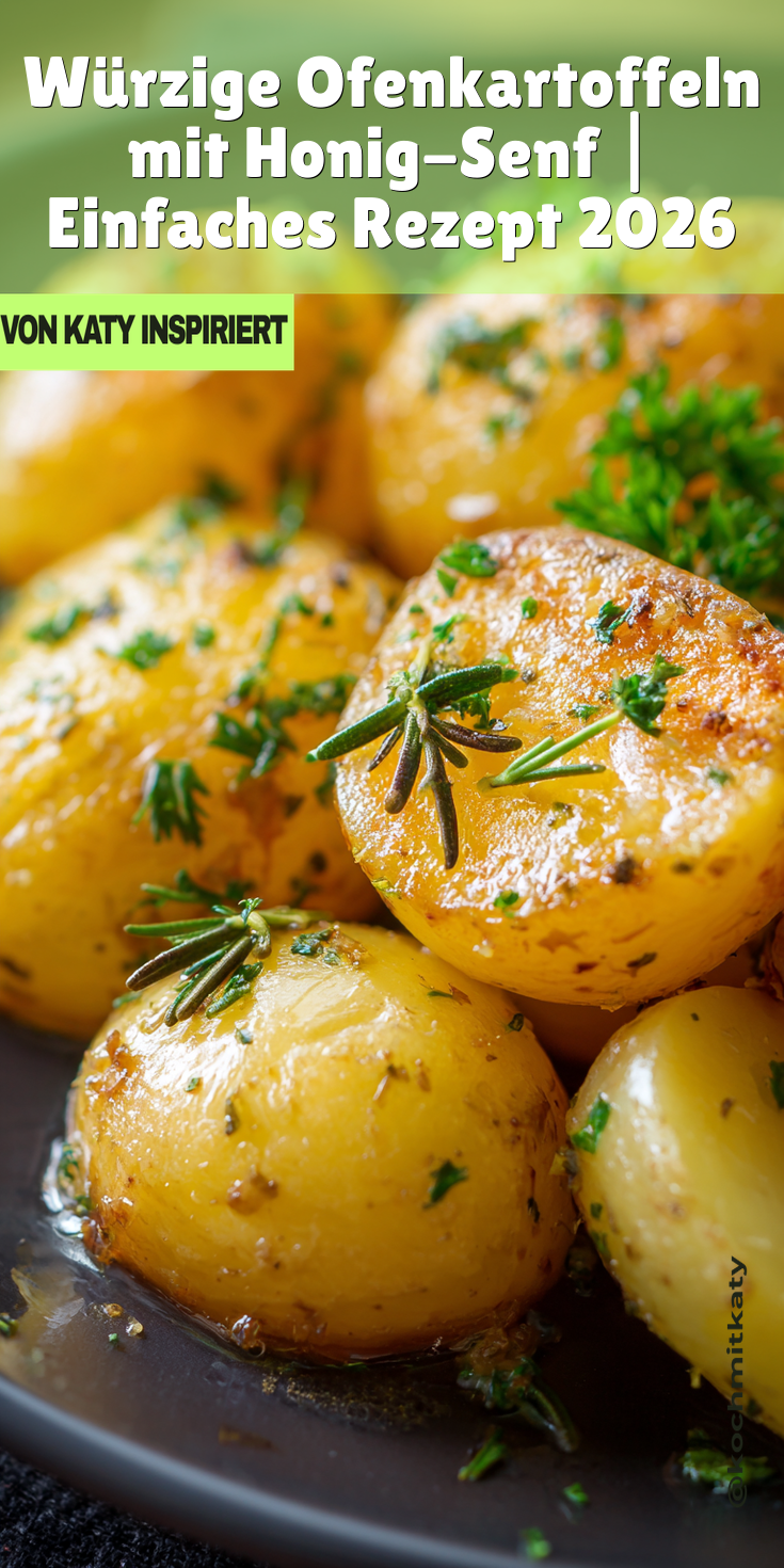 Honig-Senf-Kartoffeln aus dem Ofen | Würzig & Lecker 2026