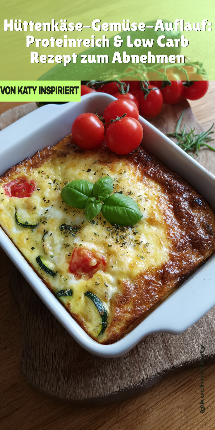 Hüttenkäse-Gemüse-Auflauf: High Protein & Low Carb | Abnehmen 2026