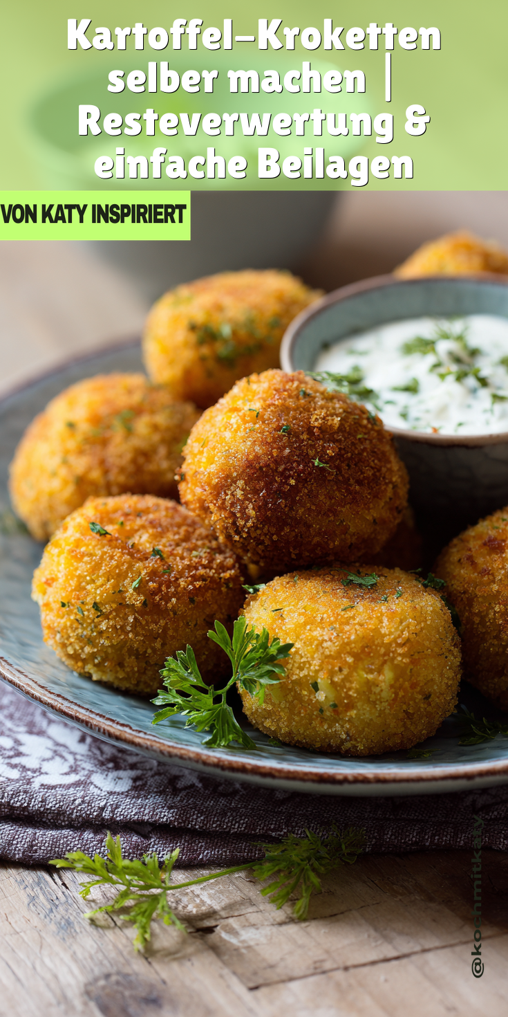Kartoffel-Kroketten selber machen (Resteverwertung) | Beilagen 2026