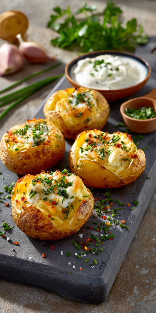 Kartoffel-Nester mit Kräuterquark | Fingerfood 2026