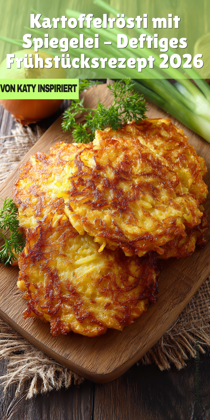 Kartoffel-Rösti mit Spiegelei | Deftiges Frühstück 2026