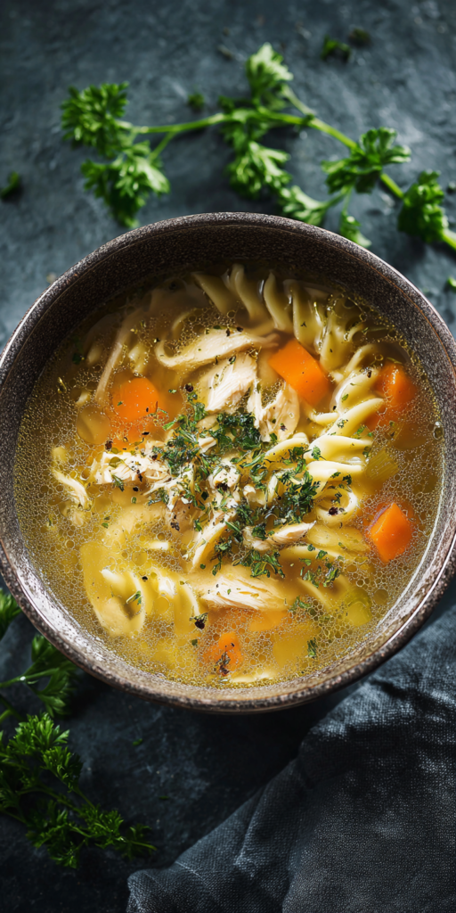 Klassische Hühner-Nudelsuppe | Wärmt von Innen 2026