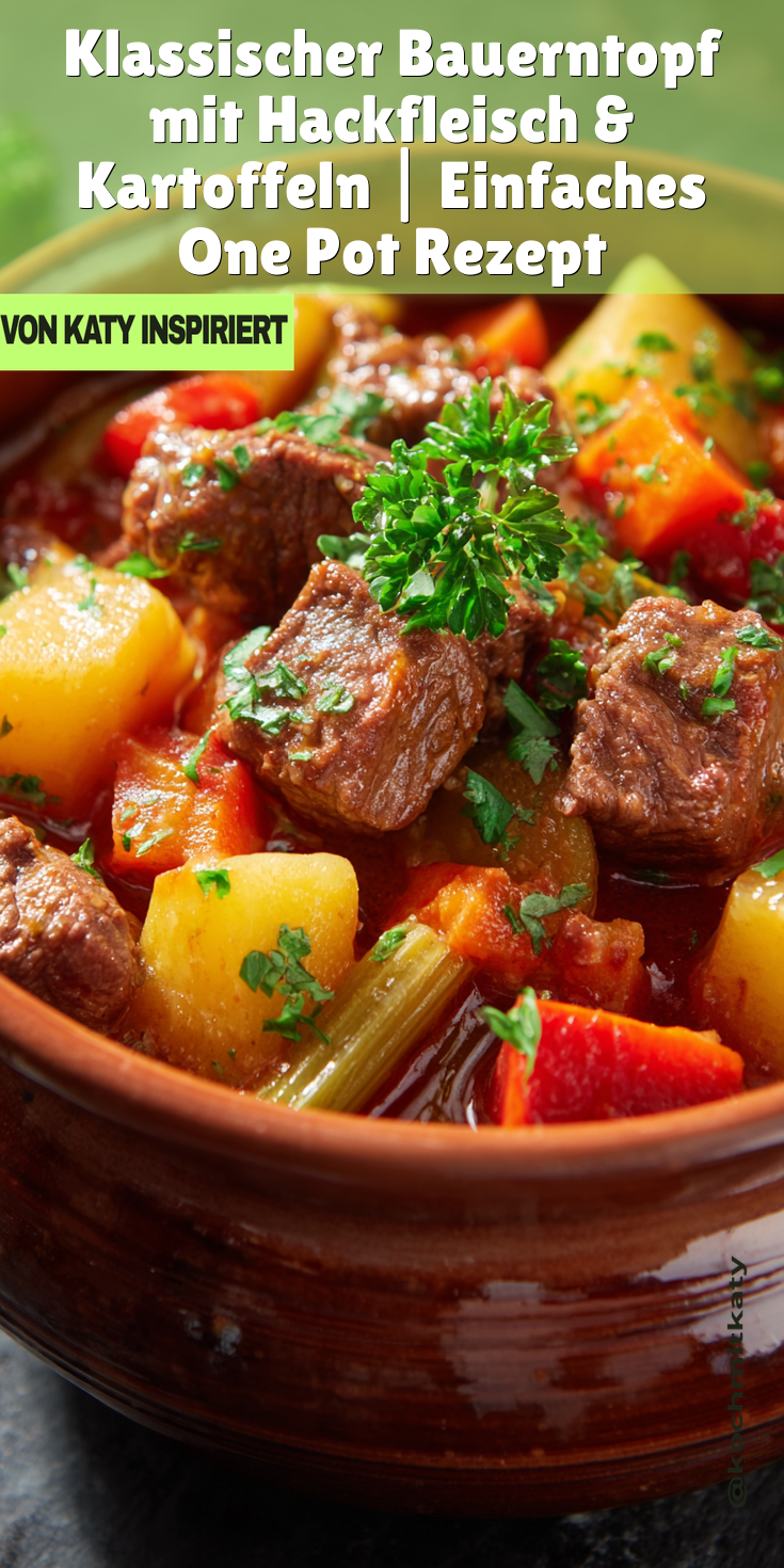 Klassischer Bauerntopf mit Hackfleisch & Kartoffeln | One Pot 2026