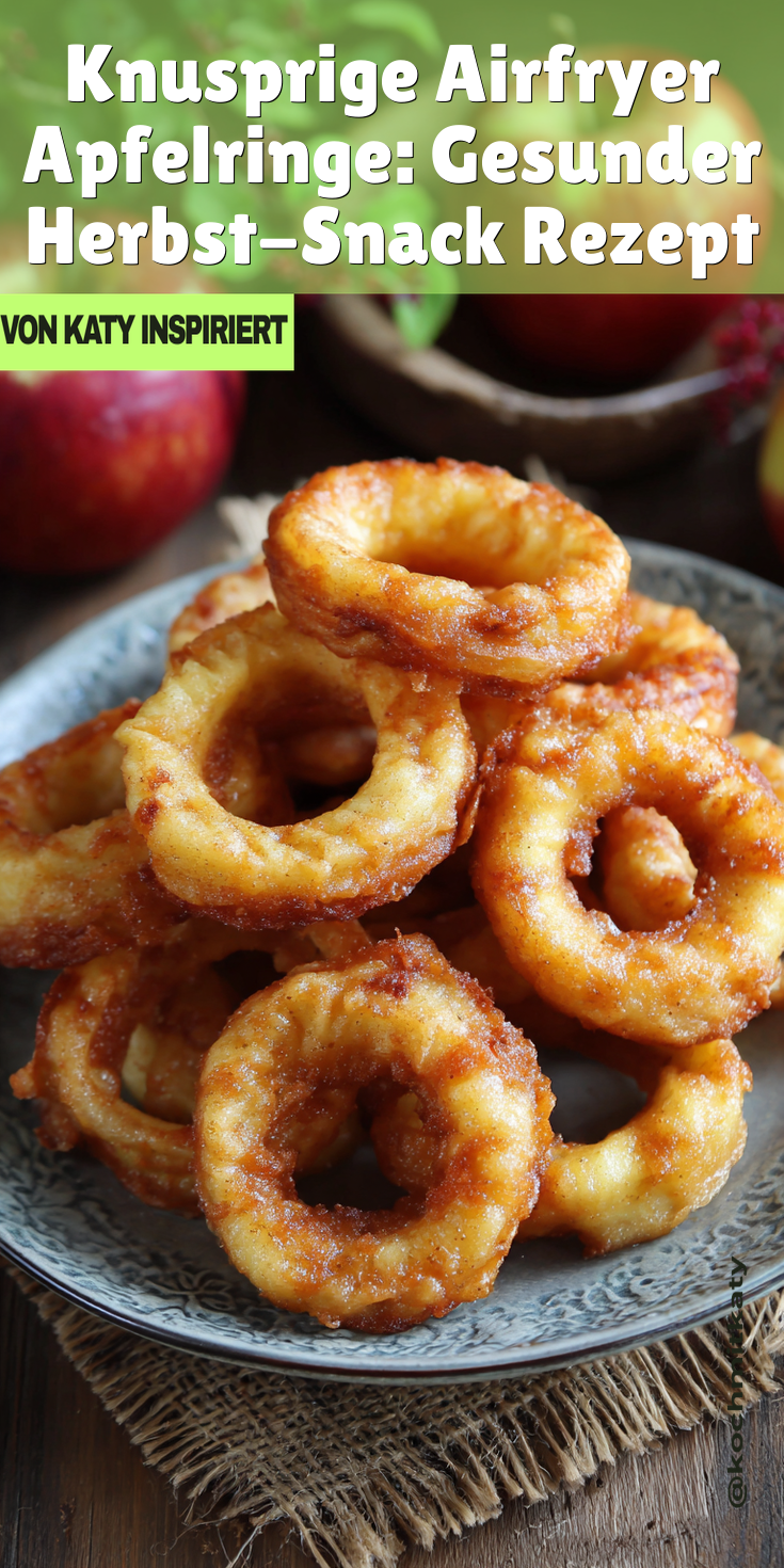 Knusprige Airfryer Apfelringe: Der gesunde Snack | Herbst 2026