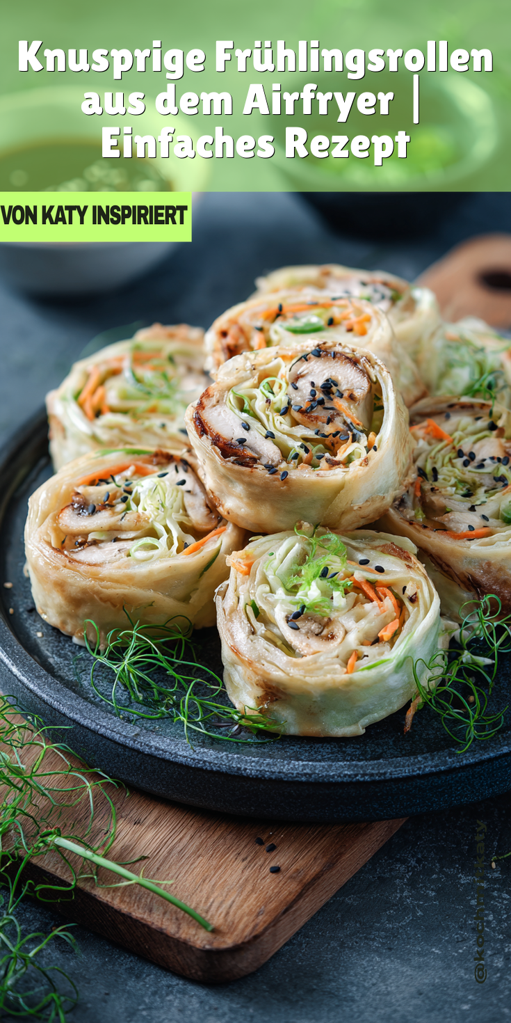 Knusprige Frühlingsrollen aus dem Airfryer | Asiatisch 2026
