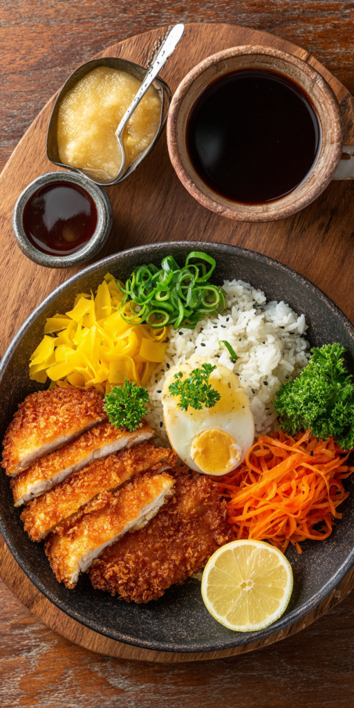 Knusprige Japanische Katsu-Bowl (Hähnchen) | Asiatische Gerichte für Zuhause 2026