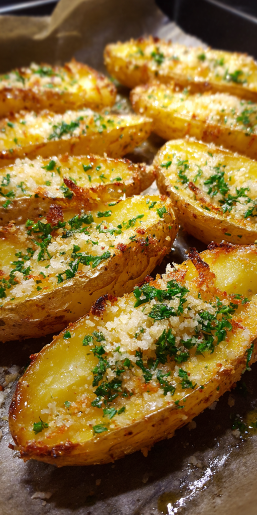 Knusprige Kartoffelspalten mit Parmesan-Kruste | Ofen Beilagen 2026