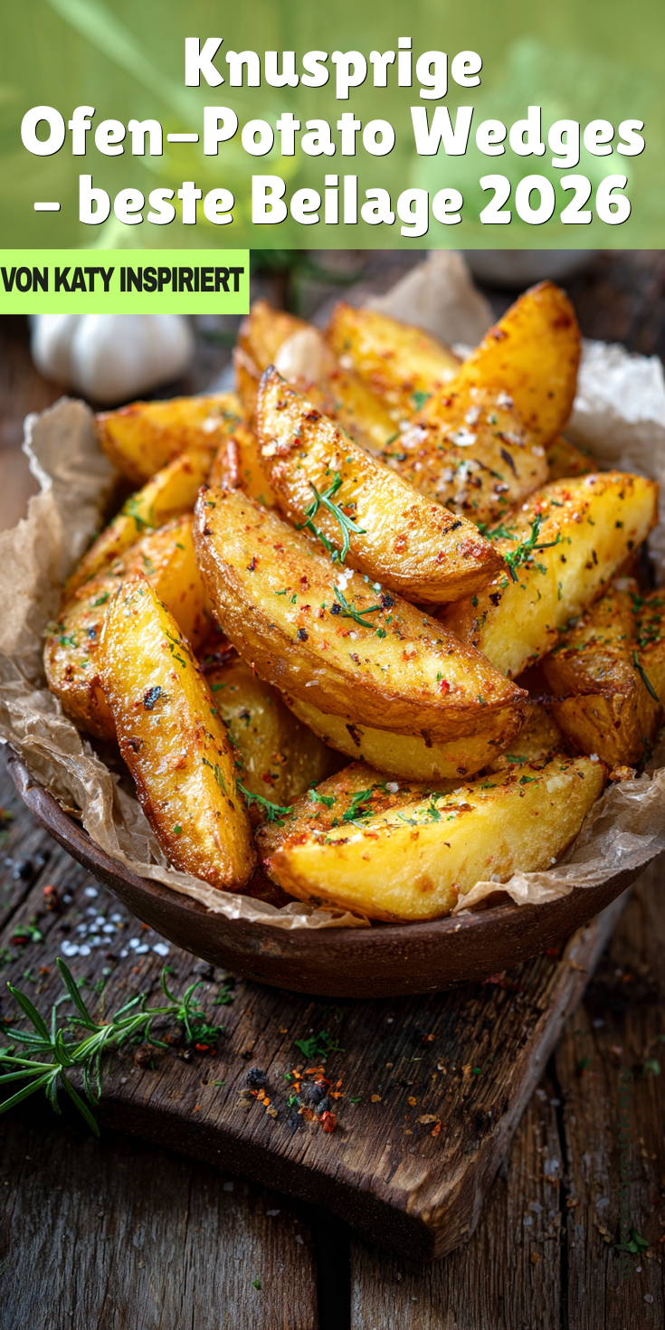 Knusprige Ofen-Potato Wedges (Country Potatoes) | Beste Beilagen 2026