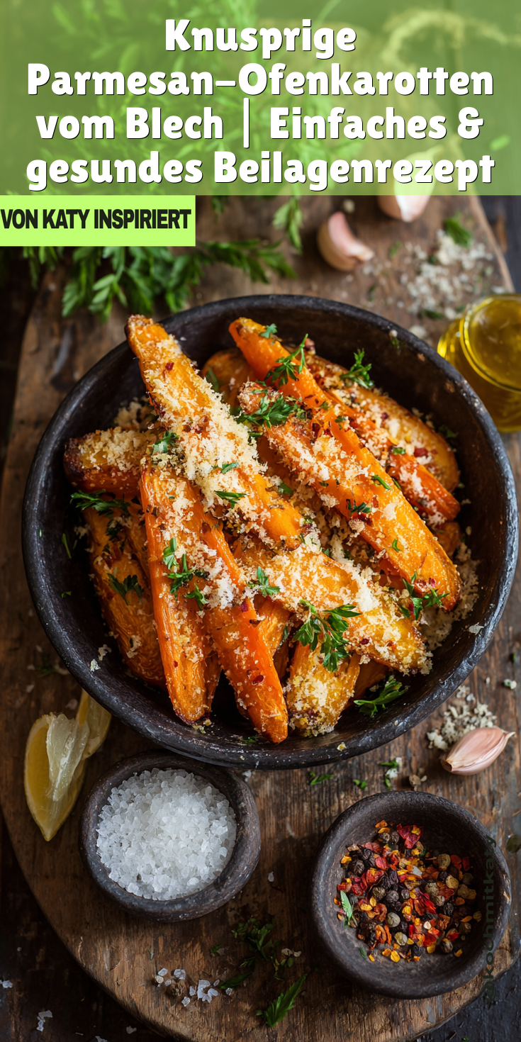 Knusprige Parmesan-Ofenkarotten vom Blech | Gesunde Beilagen 2026