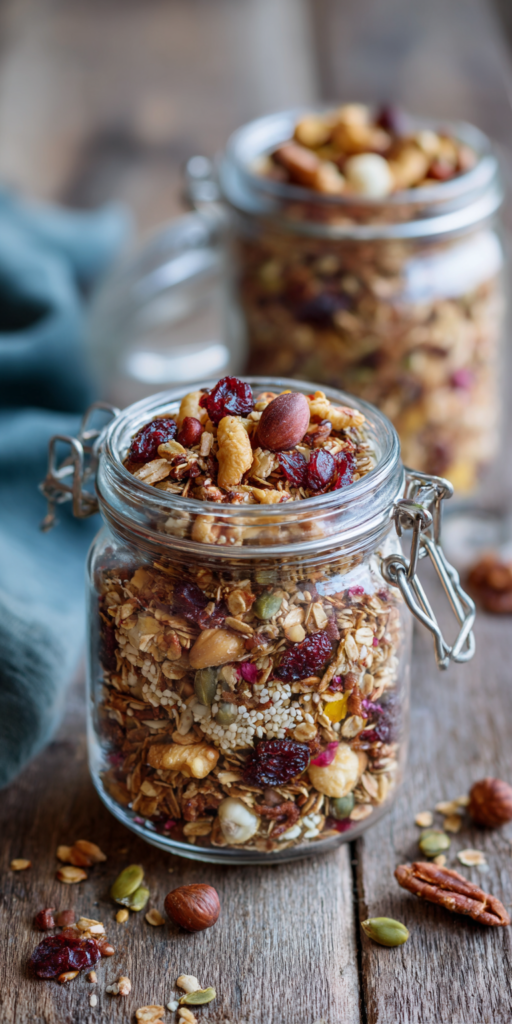 Knuspriges Granola selber machen – Müsli Rezept | Gesunde Frühstücksideen 2026