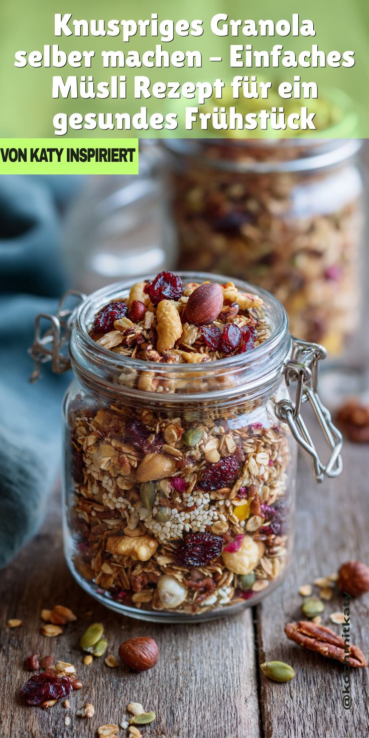 Knuspriges Granola selber machen – Müsli Rezept | Gesunde Frühstücksideen 2026