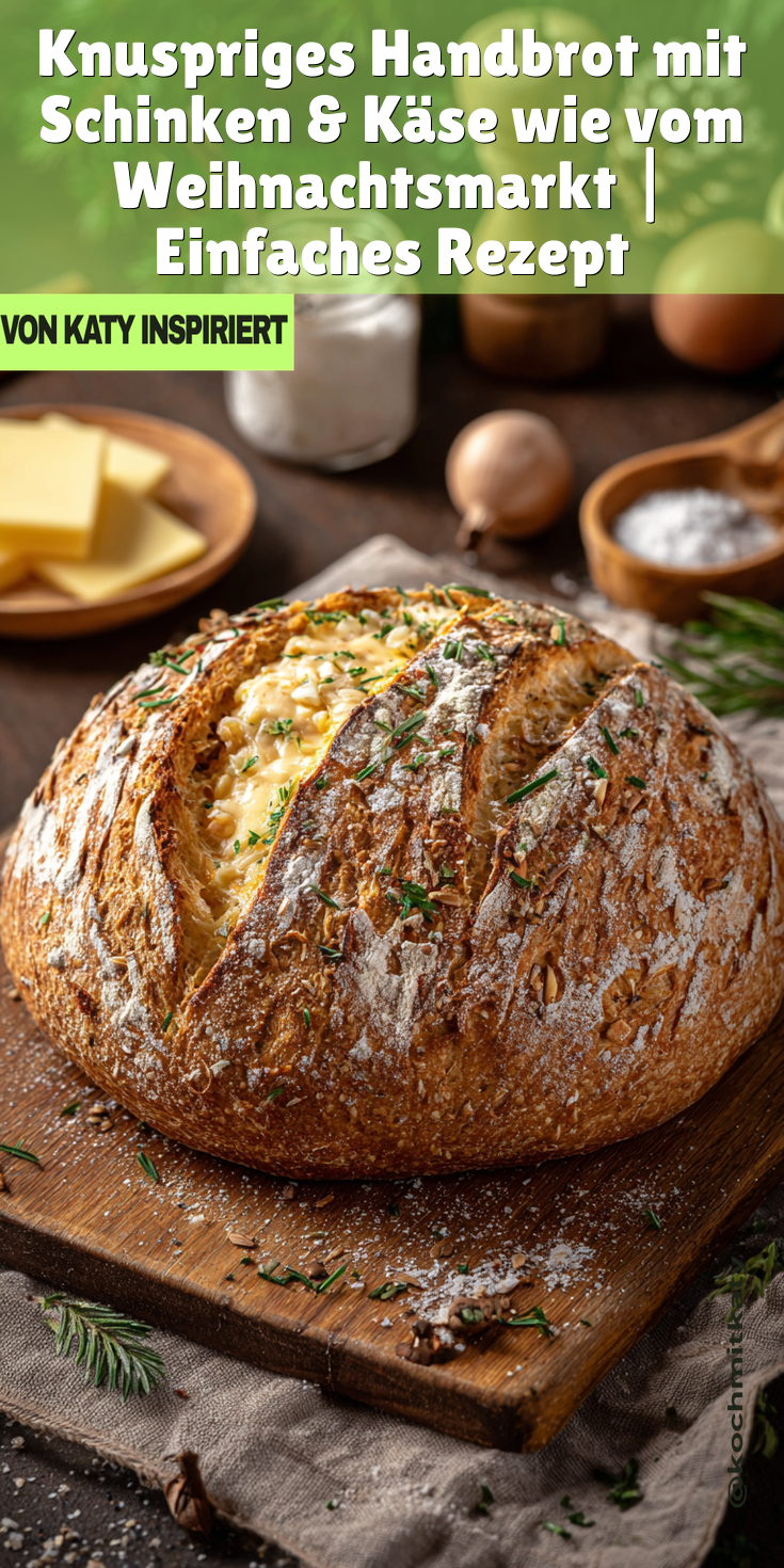 Knuspriges Handbrot mit Schinken & Käse (Wie vom Weihnachtsmarkt) | 2026