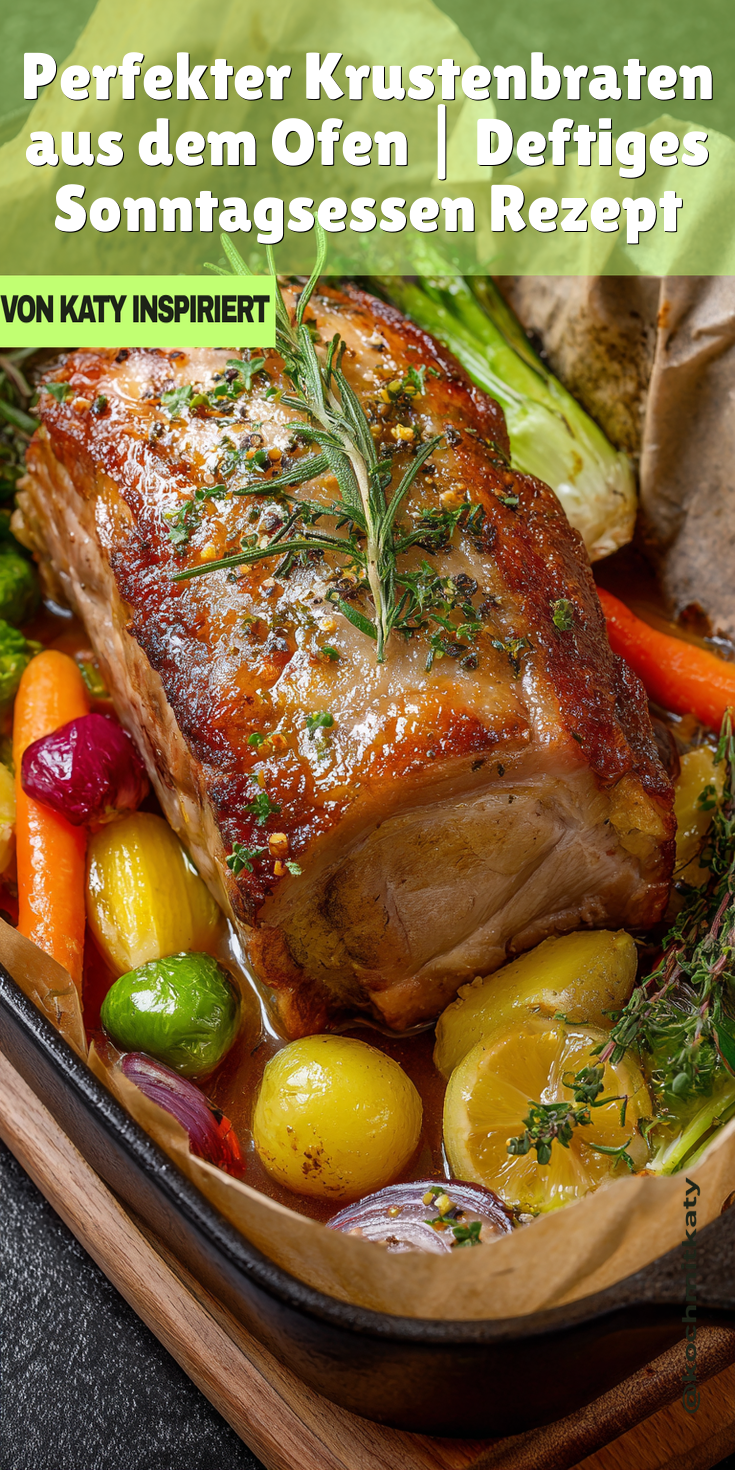Krustenbraten mit perfekter Kruste (aus dem Ofen) | Deftiges Sonntagsessen 2026
